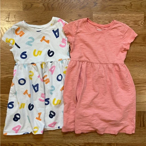 Bundle of Three 5T/6X T-Shirt Dresses - Picture 5 of 10